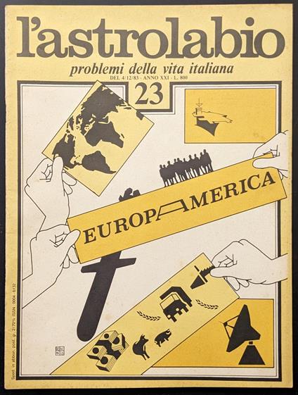 L' astrolabio 23 - copertina