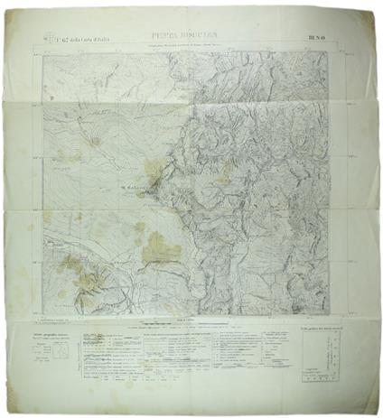 Punta Boucier. F° 67 Della Carta D'Italia - Iii.N.O - copertina