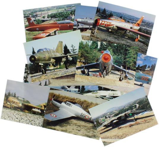 Aerei Militari D'Epoca. 12 Cartoline - copertina