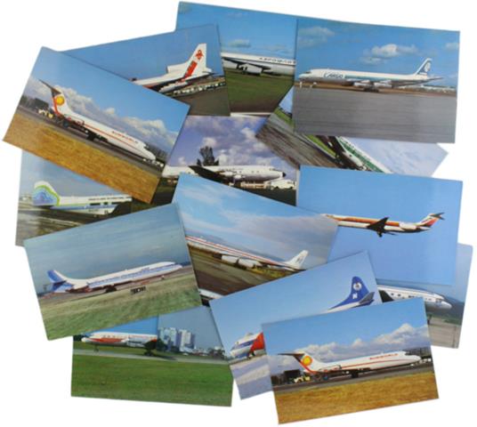 Aerei Di Linea - 16 Cartoline Nuove - copertina
