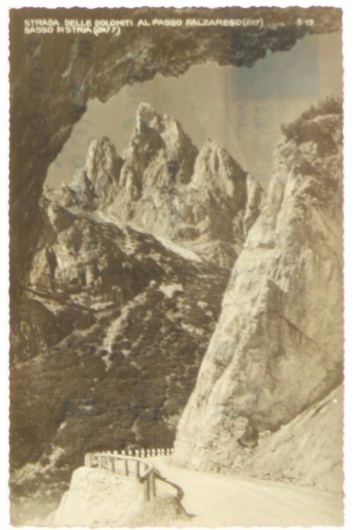Strada Delle Dolomiti Al Passo Falzarego (2117) - Passo Di Stria (2477) (Cartolina)