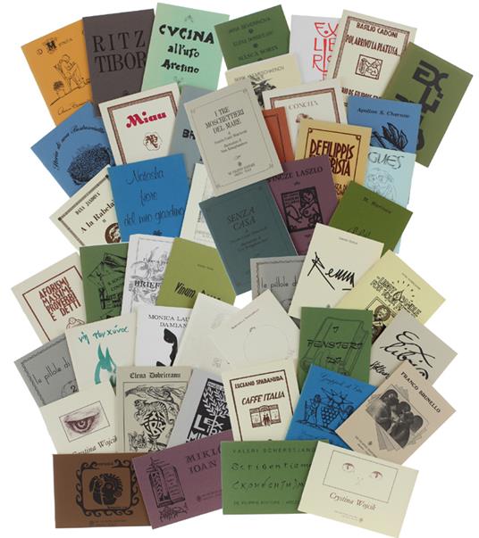 Ex-Libris D'Artista Dedicati A Mario Defilippis. Collezione Di 46 Libretti - copertina
