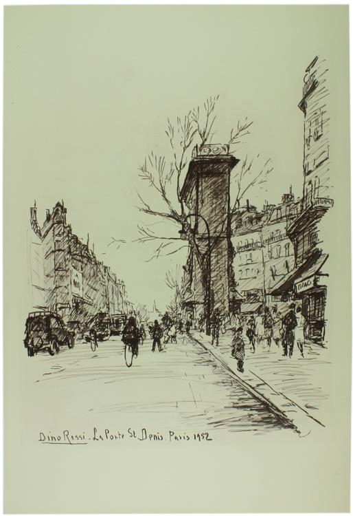 Dino Rossi - Impressioni Di Viaggio. Dodici Disegni Presentati Da Leonardo Borgese