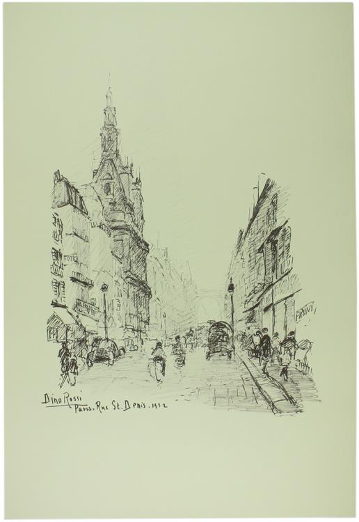 Dino Rossi - Impressioni Di Viaggio. Dodici Disegni Presentati Da Leonardo Borgese