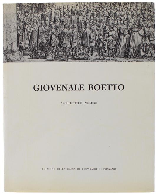 Giovenale Boetto Architetto E Incisore - copertina