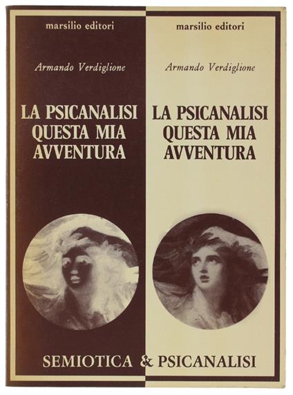 La Psicanalisi Questa Mia Avventura - Armando Verdiglione - copertina