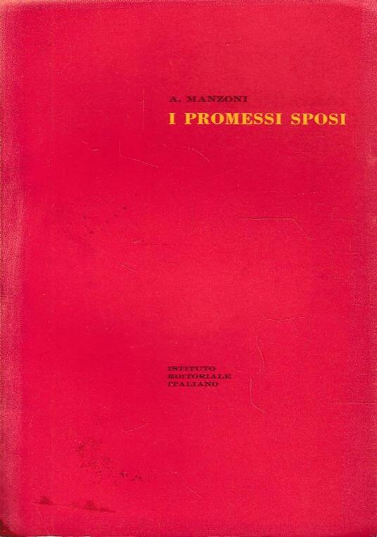 I promessi sposi - Alessandro Manzoni - copertina