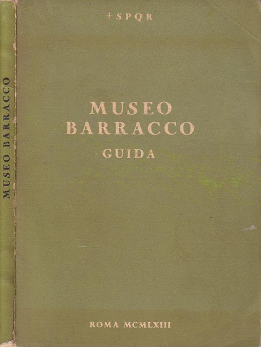 Museo Barracco - Carlo Pietrangeli - copertina