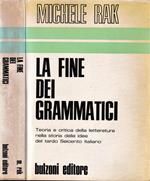 La fine dei grammatici