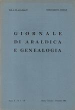 Giornale di Araldica e Genealogia. Anno X, N. 1-12