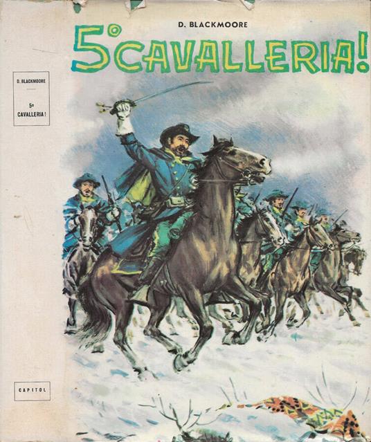 5° Cavalleria! - D. Blackmoore - copertina