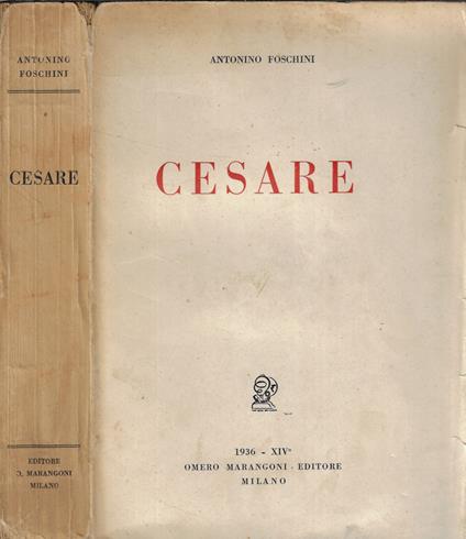 Cesare - Antonino Foschini - copertina
