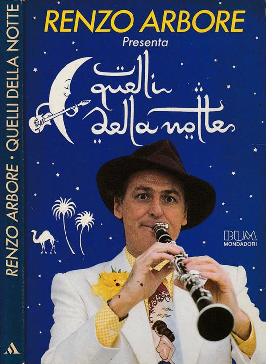 Quelli della notte - Renzo Arbore - copertina