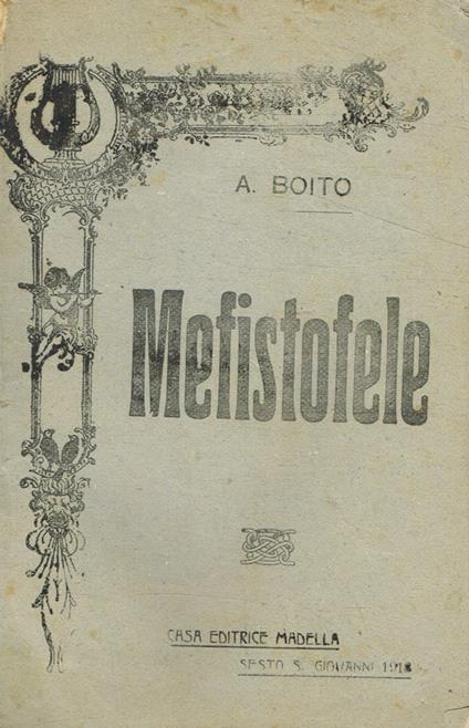 Mefistofele - Arrigo Boito - copertina