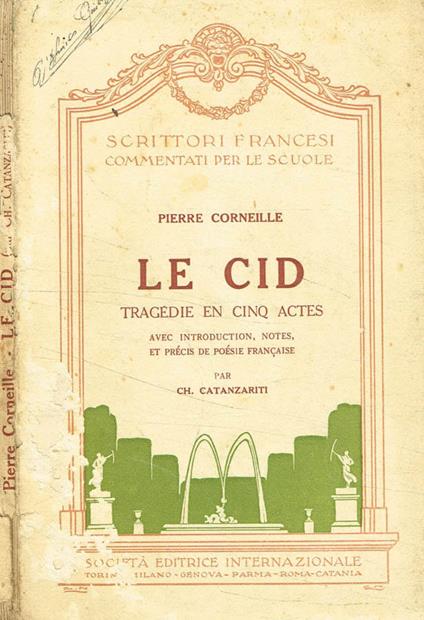 Le cid - Pierre Corneille - copertina