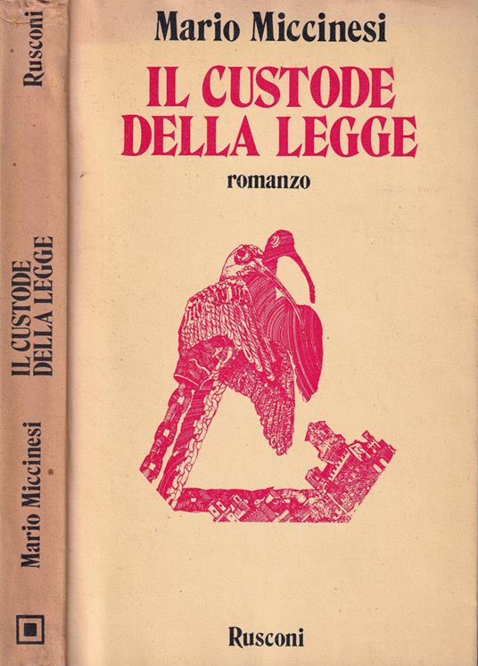 Il custode della legge - Mario Miccinesi - copertina