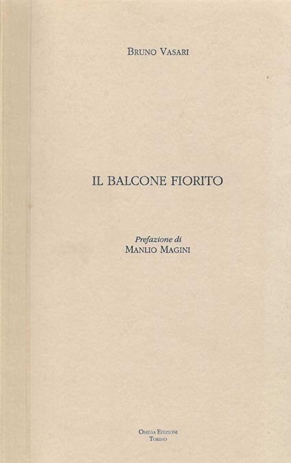 Il balcone fiorito - Bruno Vasari - copertina