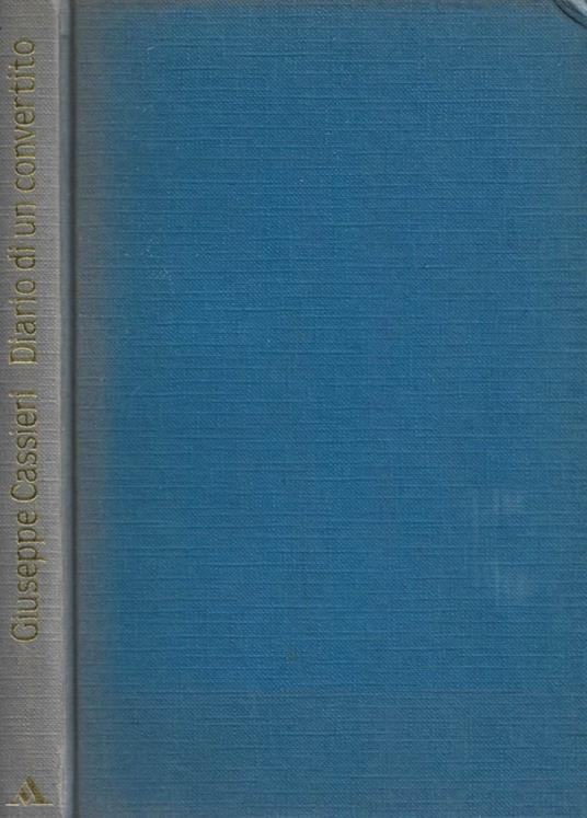 Diario di un convertito - Giuseppe Cassieri - copertina
