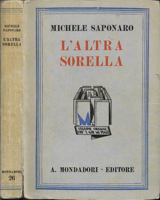 L' altra sorella - Michele Saponaro - copertina