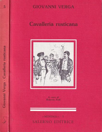 Cavalleria rusticana - Giovanni Verga - copertina