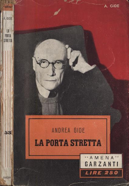 La porta stretta - André Gide - copertina