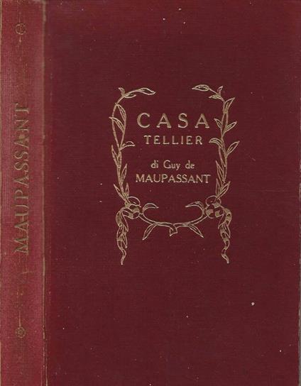 Casa Tellier ed altri racconti - Guy de Maupassant - copertina
