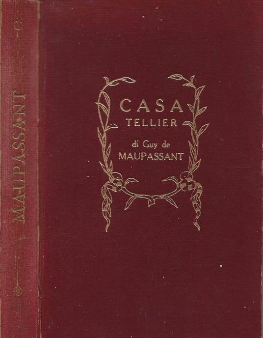 Casa Tellier ed altri racconti - Guy de Maupassant - copertina