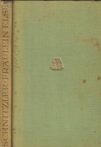 Fraulein Else - Arthur Schnitzler - copertina