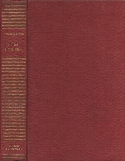 Figlio!... Figlio mio!.. - Howard Spring - copertina