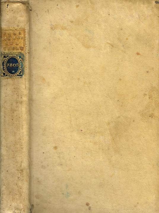 Memoria sul Tremuoto de' 26 luglio del corrente anno 1805 - Giuseppe Saverio Poli - copertina
