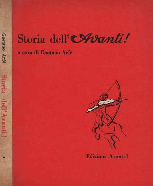 Storia dell'Avanti - Gaetano Arfé - copertina