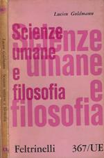 Scienze umane e filosofia