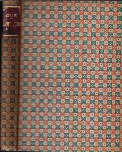 Saint Joan - Bernard Shaw - copertina