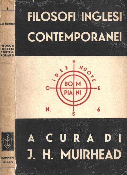 Filosofi inglesi contemporanei - copertina