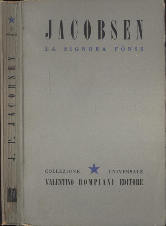 La signora Fonss - copertina