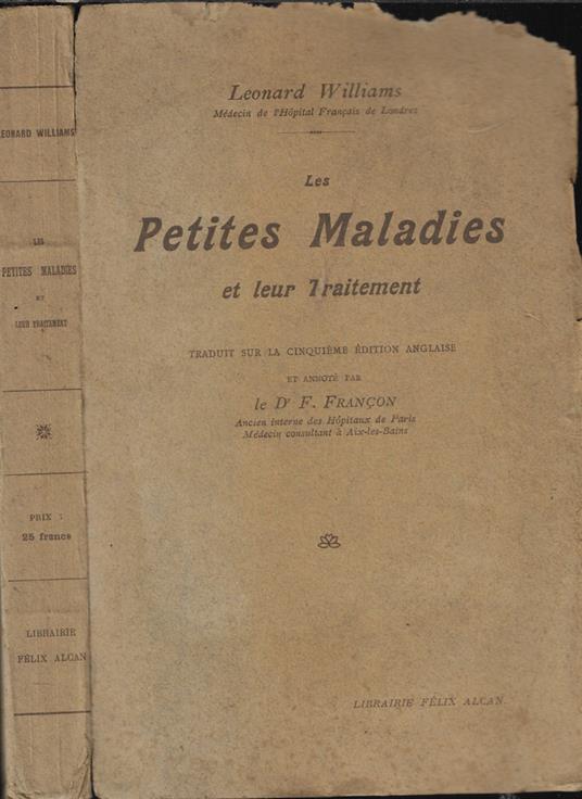 Les petites maladies et leur traitement - copertina