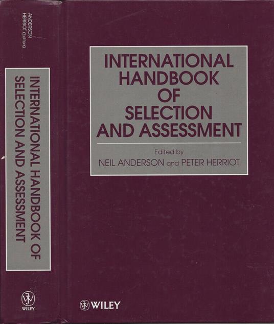 International Handbook of Selection and Assessment - copertina