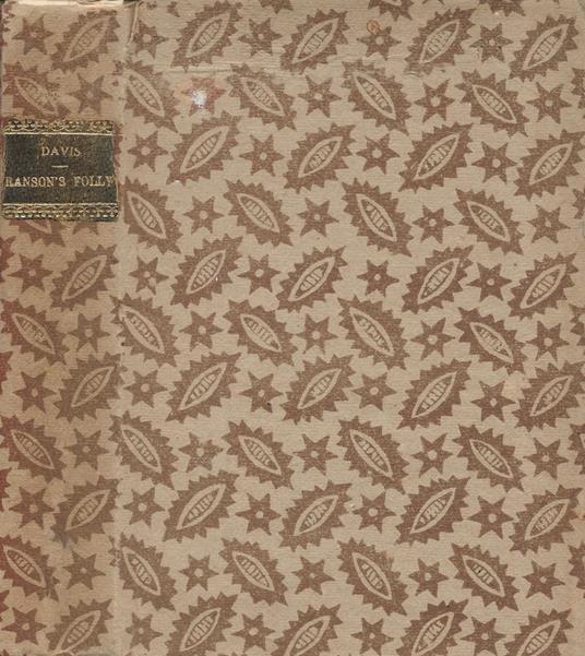 Ranson's Folly - Richard Harding Davis - copertina