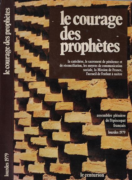 Les courage des prophetes - copertina