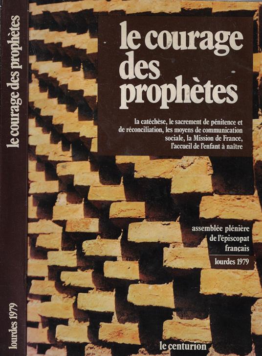 Les courage des prophetes - copertina