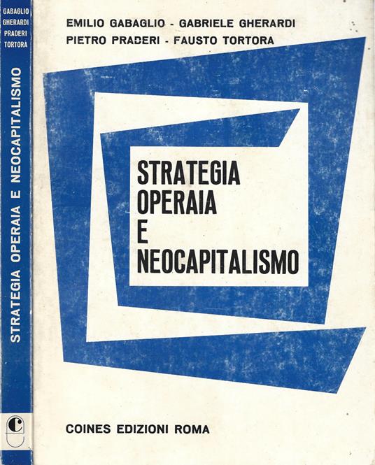 Strategia operaia e neocapitalismo - copertina