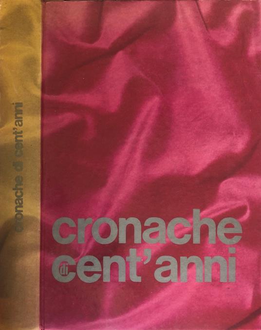Cronache di cent'anni - copertina