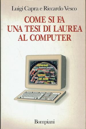 Come si fa una tesi di laurea al computer - copertina