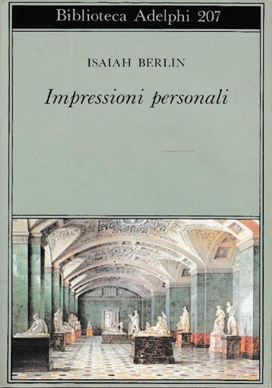 Impressioni personali - Isaiah Berlin - copertina