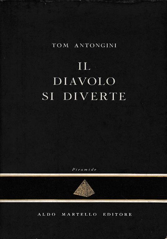 Il diavolo si diverte - Tom Antongini - copertina