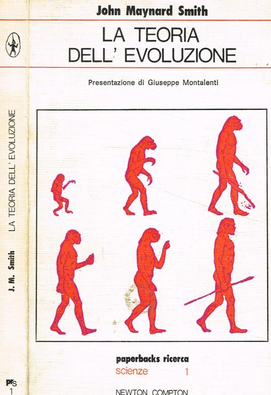La teoria dell'evoluzione - John Maynard Smith - copertina
