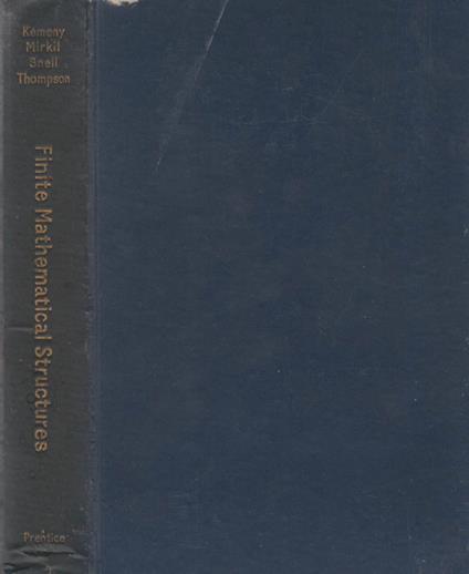 Finite Mathematical Structures - copertina