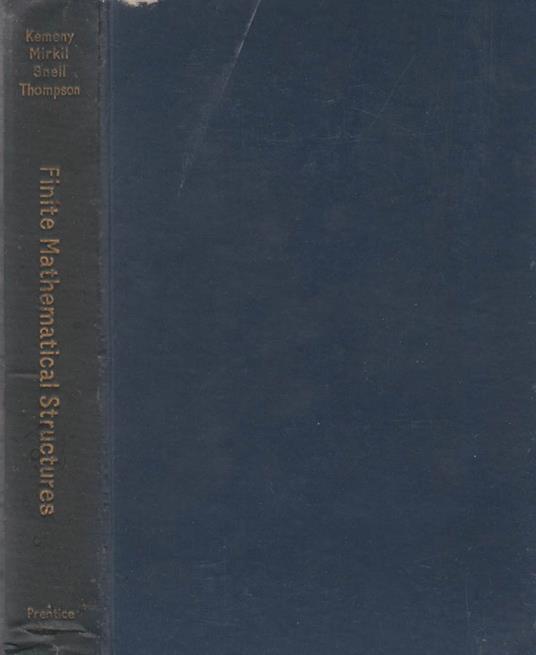 Finite Mathematical Structures - copertina
