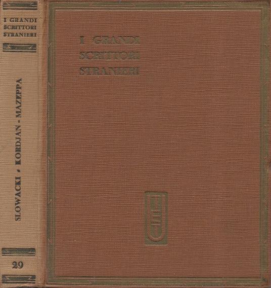 Kordjan - Mazeppa - Juliusz Slowacki - copertina