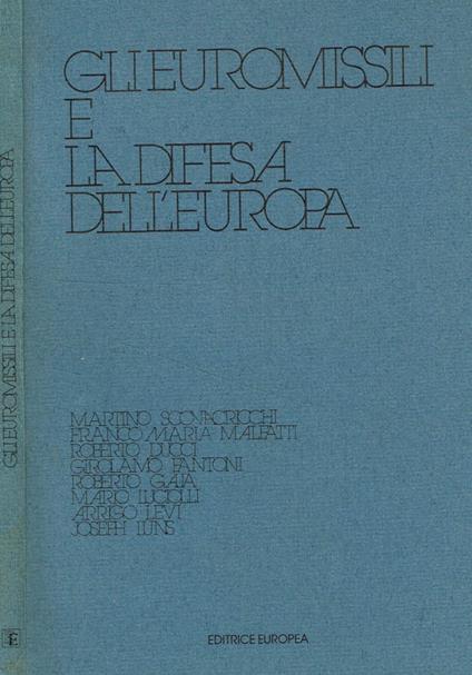 Gli euromissili e la difesa dell'europa - copertina